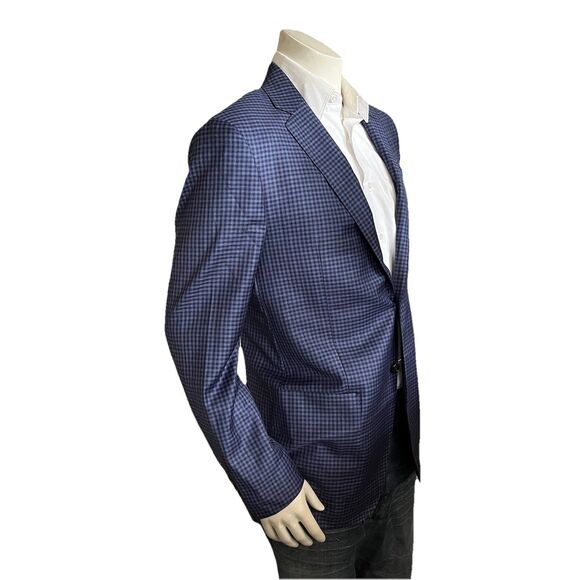 Todd Snyder Blazer Men 40L Mayfair Fit Royal Blue Wool Sport Coat Suit Jacket - Picture 5 of 15